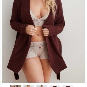 Aerie Chenille Cardigan